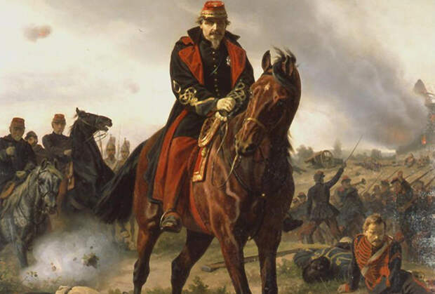 Вильгельм Кампхаузен «Наполеон III под Седаном»