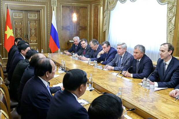 Вячеслав Володин и Нгуен Суан Фук. Фото: duma.gov.ru