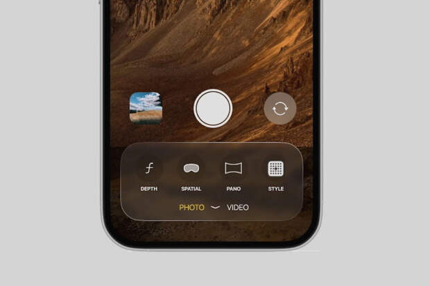 Инсайдер Проссер: приложение "Камера" в iOS 19 получит дизайн в стиле Vision Pro