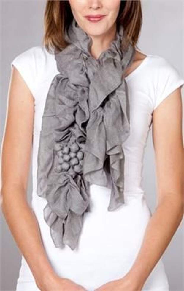 DIY scarf. so cute!: 