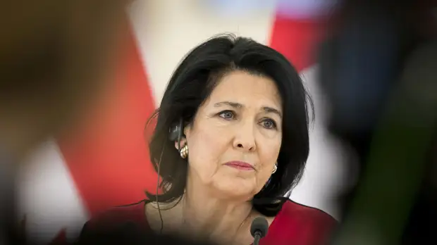 Президент Грузии заявила, что никогда не помилует Саакашвили