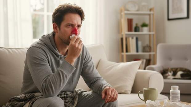 Врач назвал хронический насморк признаком серьёзных нарушений в работе организма