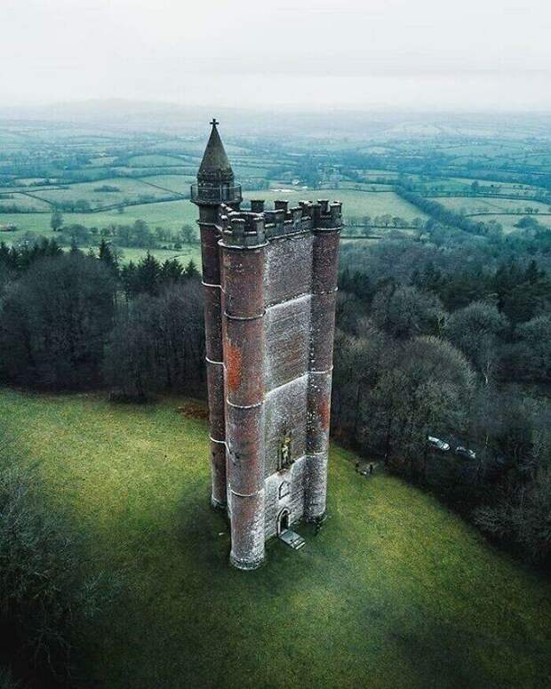 17. Заброшенный старый замок в Англии