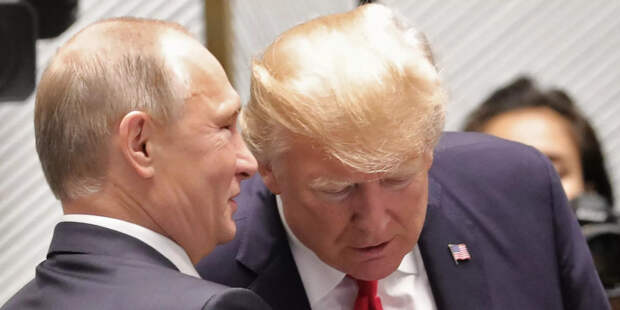 Президент РФ Владимир Путин и президент США Дональд Трамп перед рабочим заседанием лидеров экономик форума Азиатско-Тихоокеанского экономического сотрудничества. 11 ноября 2017 - ИноСМИ, 1920, 01.04.2025