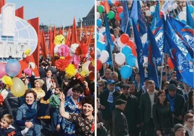 Чем «тоталитарные» демонстрации СССР отличались от нынешних