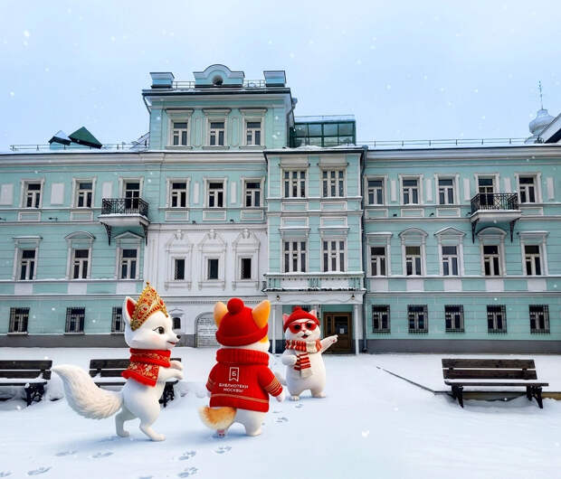 Репортаж из библиотеки с героями «Зимы в Москве» опубликовали в «Мосфото»