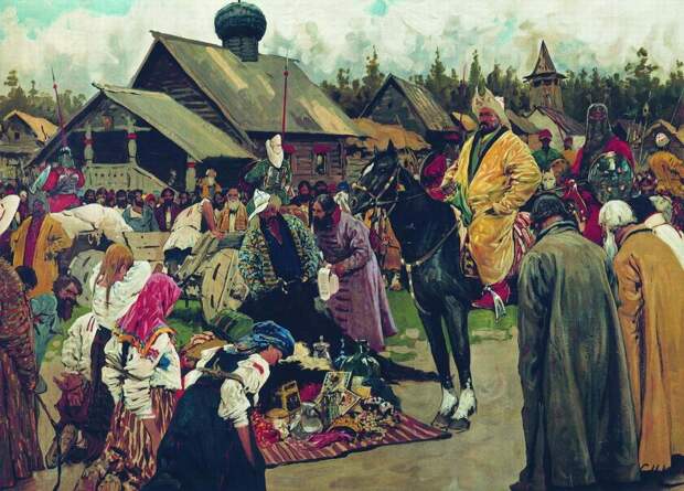 С. В. Иванов. «Баскаки». 1909. Музей истории города Москвы