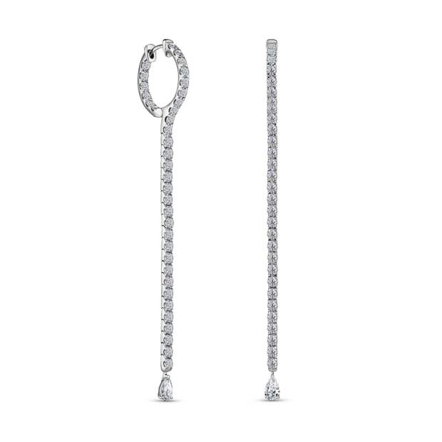 Серьги (белое золото, бриллианты), Premium, Alrosa Dimonds, 913 600 руб. (Alrosa Dimonds)