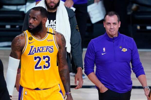 frank vogel lebron james not showing up lakers games