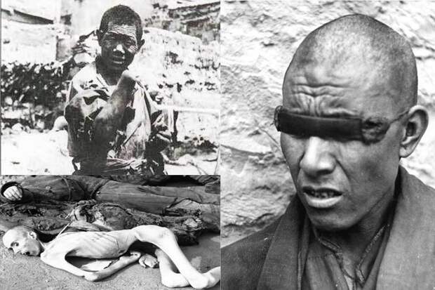 На втором фото типичный пример ослепления раба. духовность, просвещение, рабство, религия, тибет