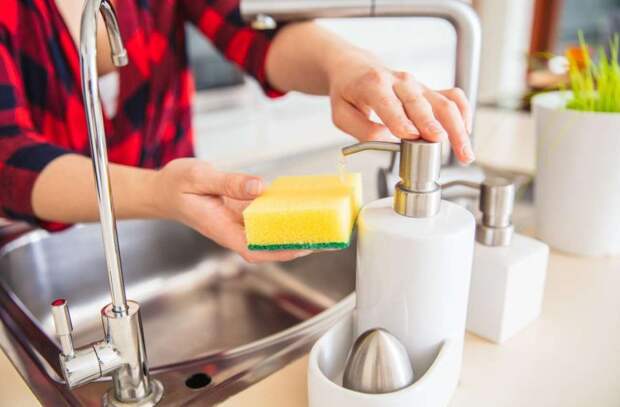 Как правильно использовать губку