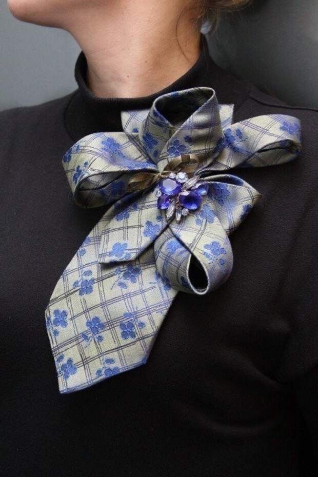 Креативные идеи из галстуков. Придумал же кто-то!
