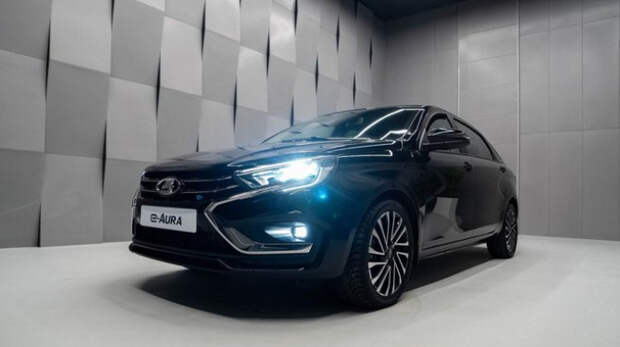 Электрическая версия LADA Aura была представлена широкой публике