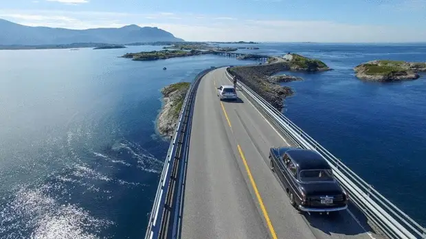 Атлантическая дорога в Норвегии: одна из самых страшных и опасных дорог в мире