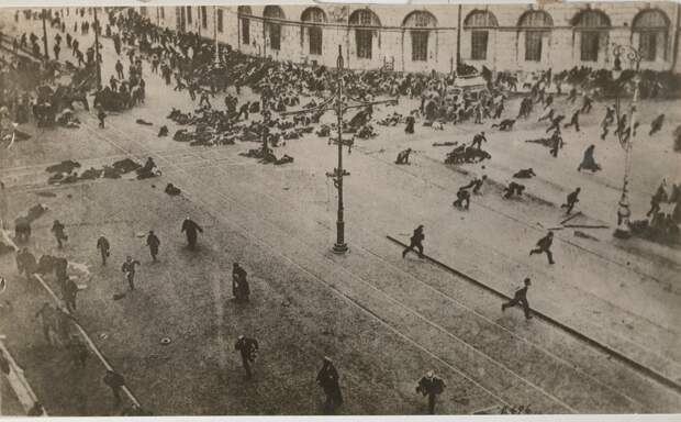 1917. Расстрел июльской демонстрации