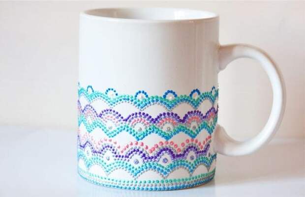 Роспись стаканов и керамических кружек