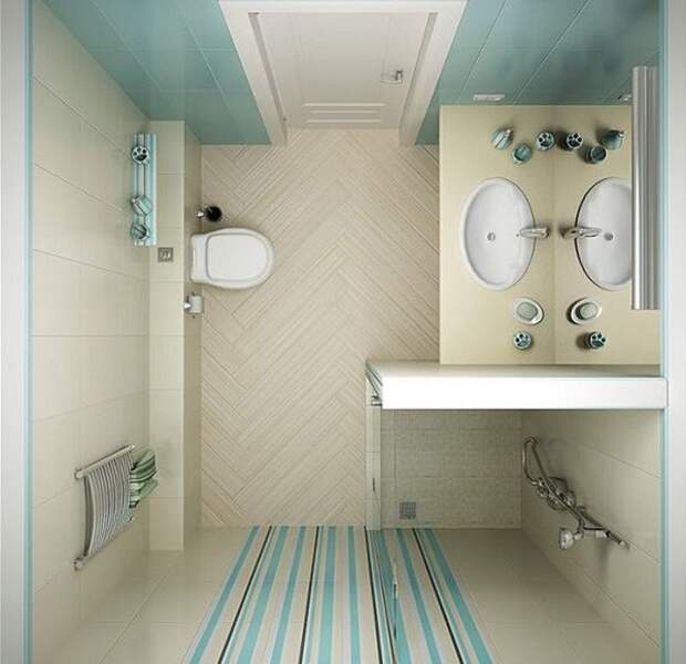 маленькая ванная комната дизайн 2016