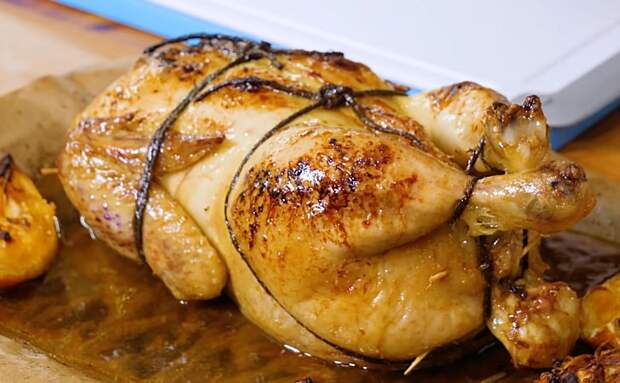 Рецепт целой курицы без костей. Лучшее горячее на Рождество