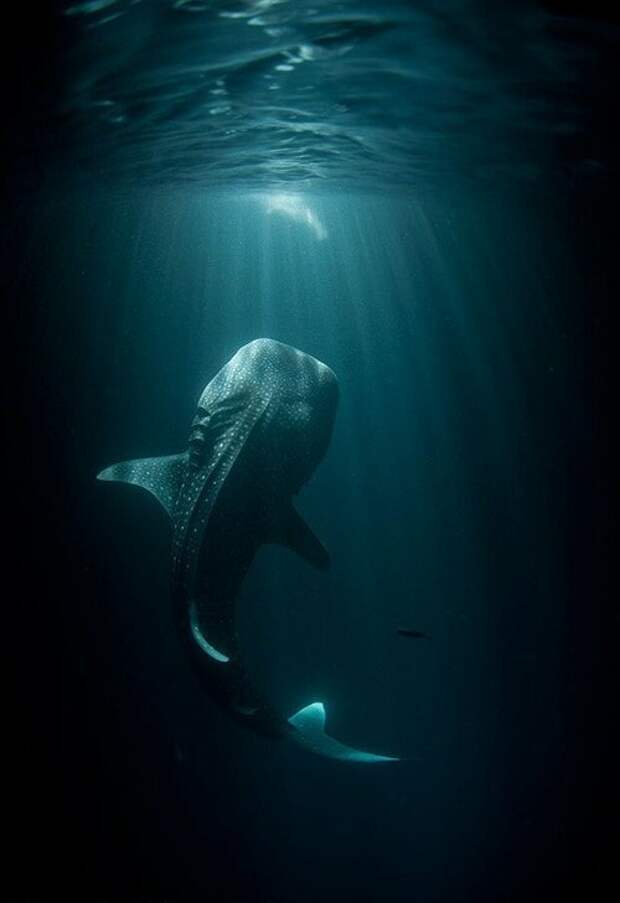 11. Китовая акула не опасна для человека, но подплывать к ней всё равно не очень хочется боязнь, в мире, вода, красота, талассофобия, фото
