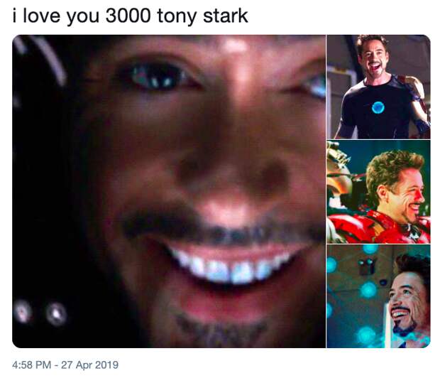 I love you 3000 meme