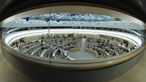 Заседание Совета ООН по правам человека. Архивное фото