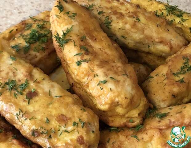 Рецепт: Курица Царские пальчики
