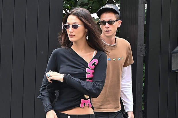 Белла Хадид на свидании с бойфрендом Марком Калманом в Лондоне