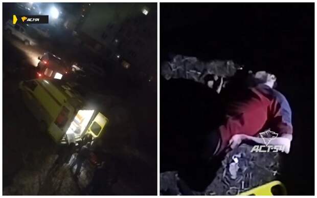 В Новосибирске из окна пятиэтажки выпал мужчина