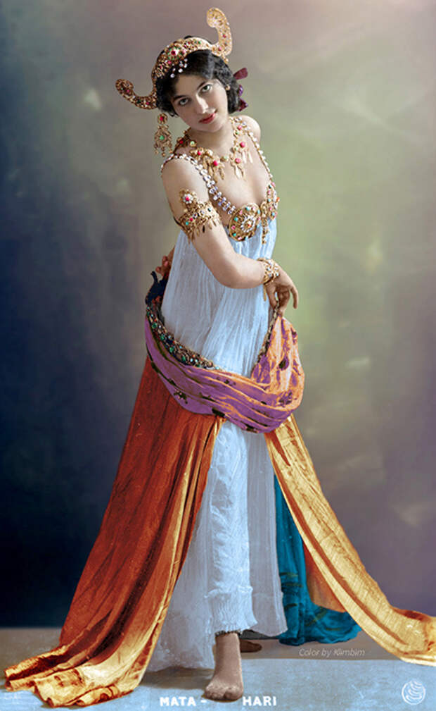 Фотографии голландской танцовщицы. Колоризация Klimbim. Фотографии голландской танцовщицы. Колоризация Klimbim.