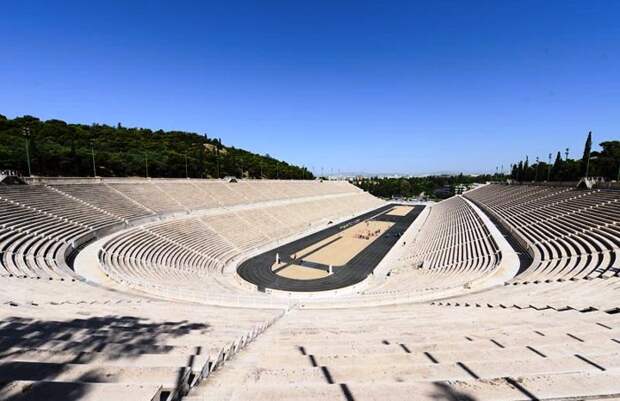Стадион Панатенаикос в наши дни (Афины).