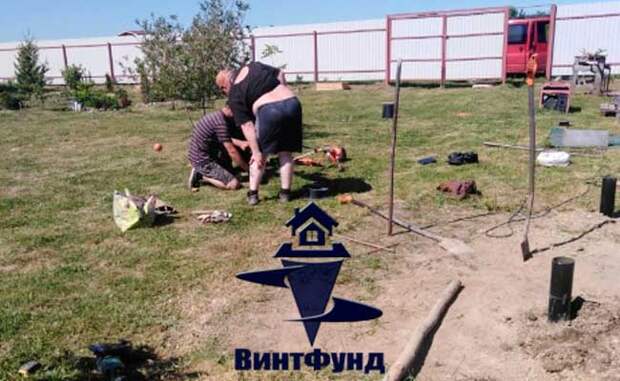 Монтаж винтовых свай под баню 4х5 в деревне Ириновка Всеволожского района