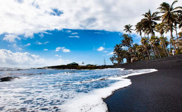 Черные пляжи Килауэа – Гавайи