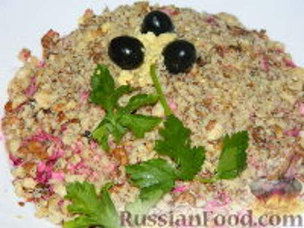 Фото к рецепту: Салат мясной "Мой генерал"