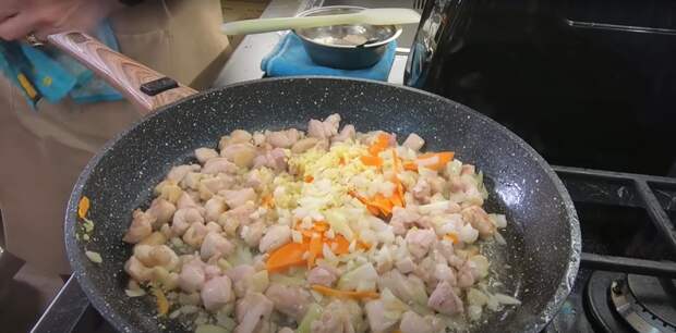 Мясо с овощами