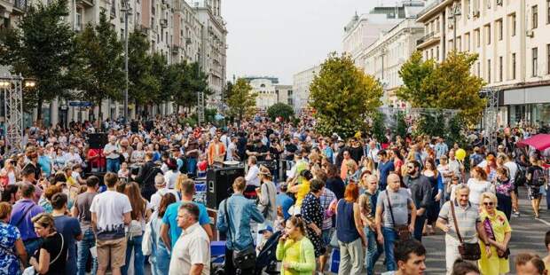 Сергей Собянин посетил праздничные гуляния ко Дню города. Фото: mos.ru