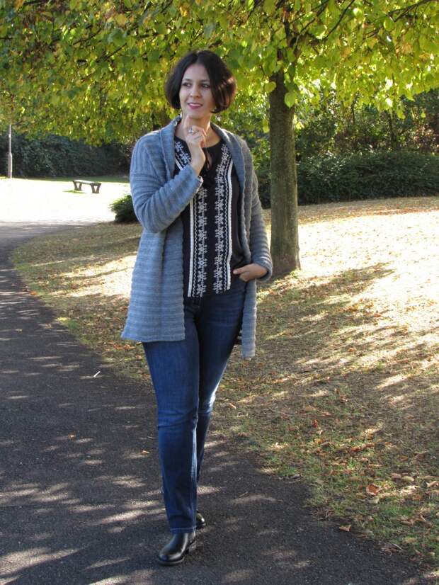 How to style a cardigan