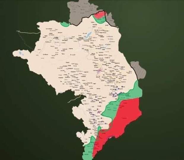 Боевые действия в Карабахе 23-25.10.2020