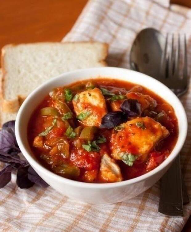 Пепперонaтa с курицей.