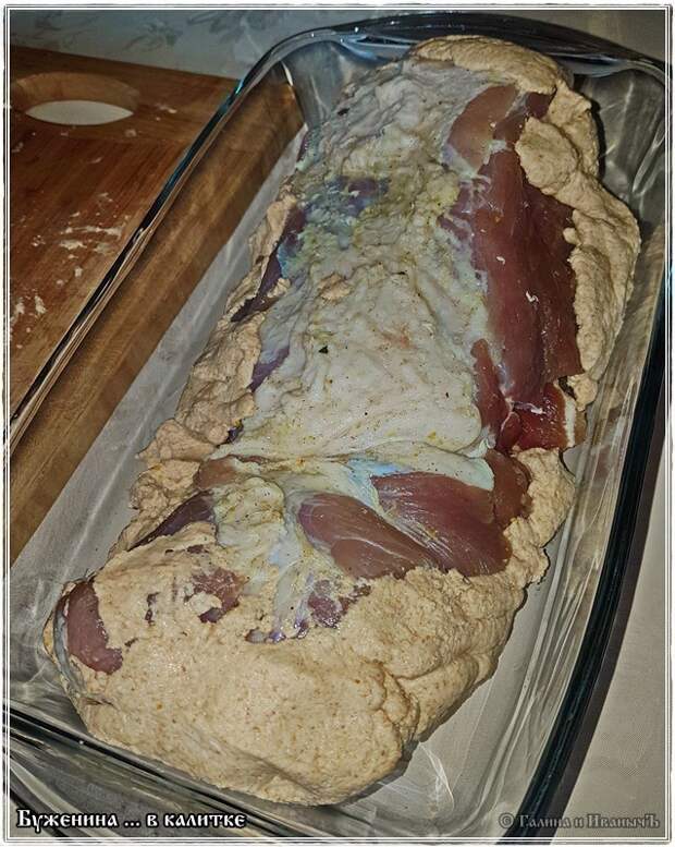 Буженина … в калитке Еда, Рецепт, Мясо, Буженина, Свинина, Поросятина, Длиннопост