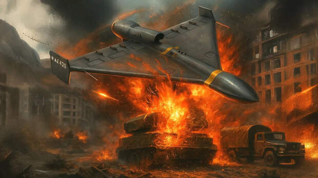 Ровно в полночь "черную кассу" Зеленского сожгли русские "Герани"