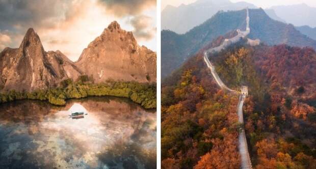 Чудесные фото Азии с высоты птичьего полета