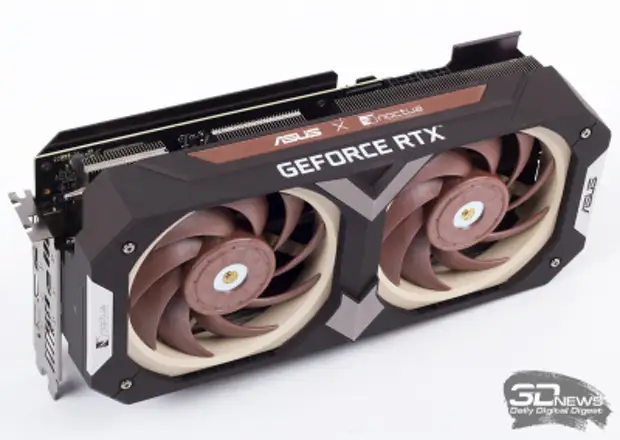 Обзор видеокарты ASUS GeForce RTX 3070 Noctua OC Edition: мой любимый цвет