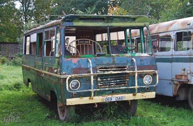 Советские автобусы Уралец-66