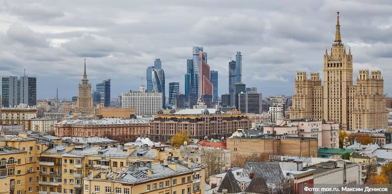 Собянин выступил с ежегодным отчётом о работе. Фото: М. Денисов mos.ru