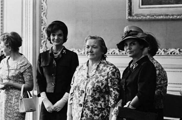 Нина Хрущева и Жаклин Кеннеди, 1960-е