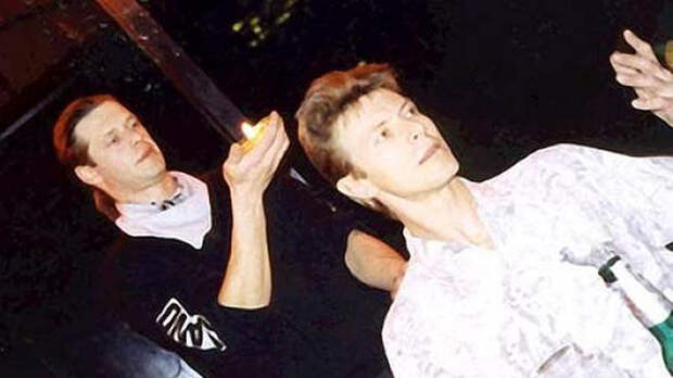 Борис Гребенщиков и Дэвид Боуи, Нью-Йорк, 1989 год