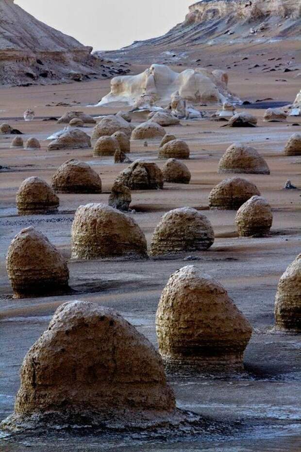 Эрозия ветра в пустыне, Белая пустыня / Египет (Урбан Талер) земля, красота, невероятное, пейзажи, природа, фантастика, фотомир