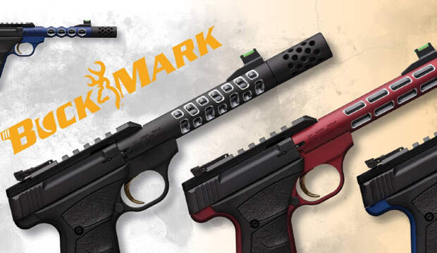 Малокалиберный пистолет Browning Buck Mark Plus Vision