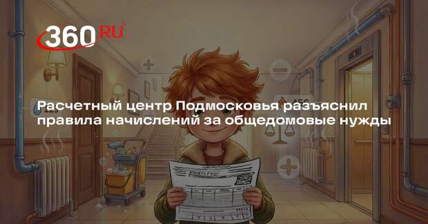 Расчетный центр Подмосковья разъяснил правила начислений за общедомовые нужды
