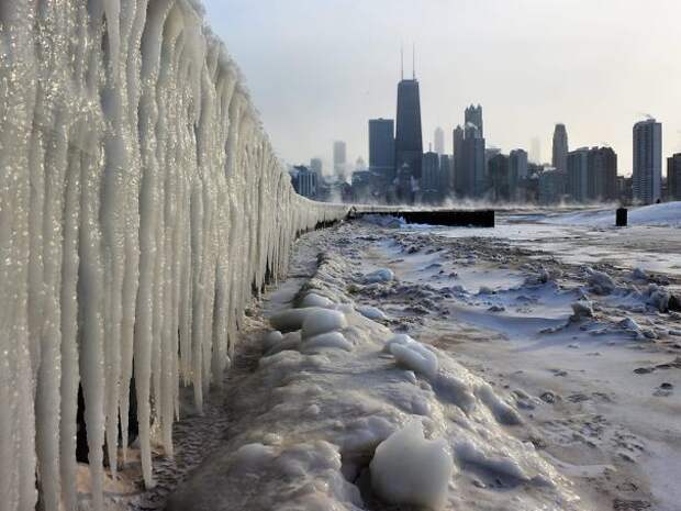 Аномальная зима: 20 фото о том, насколько безумно холодно в США сейчас